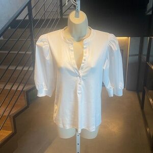 Veronica Beard knit and cotton top